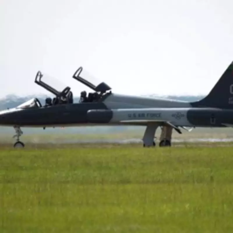 US Air Force Jet Crashes in Alabama; Two Pilots Eject Safely