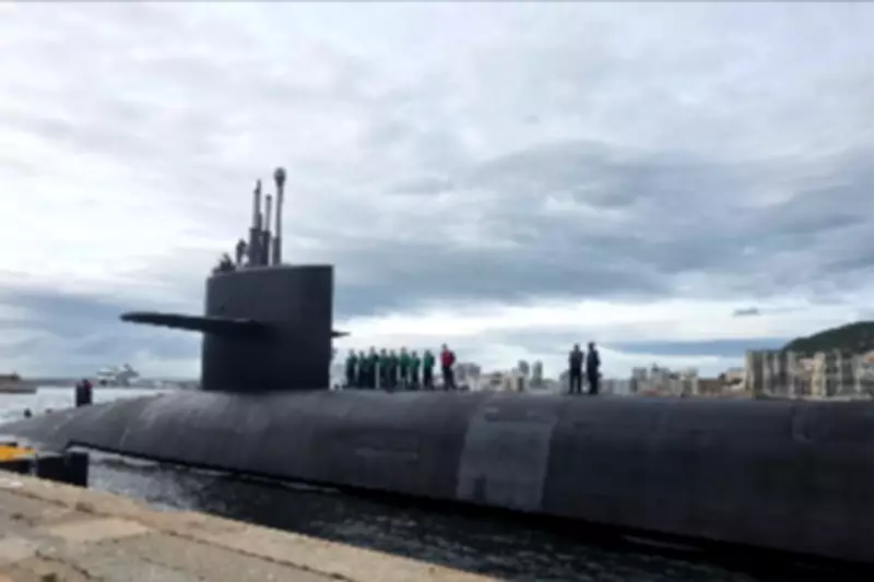US Nuclear Submarine Reveals Location in Rare Move Amid Iran Conflict
