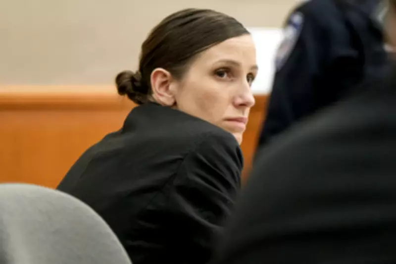Utah woman who wrote grief book gets life without parole for killing husband