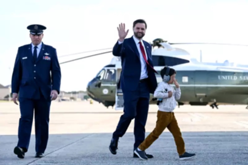 Vance Brings Son to Vote in Ohio Primaries, Woos Iowa GOP