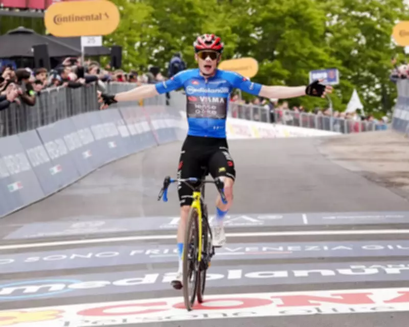 Vingegaard Wins Stage Nine of Giro d'Italia, Eulálio Keeps Pink Jersey