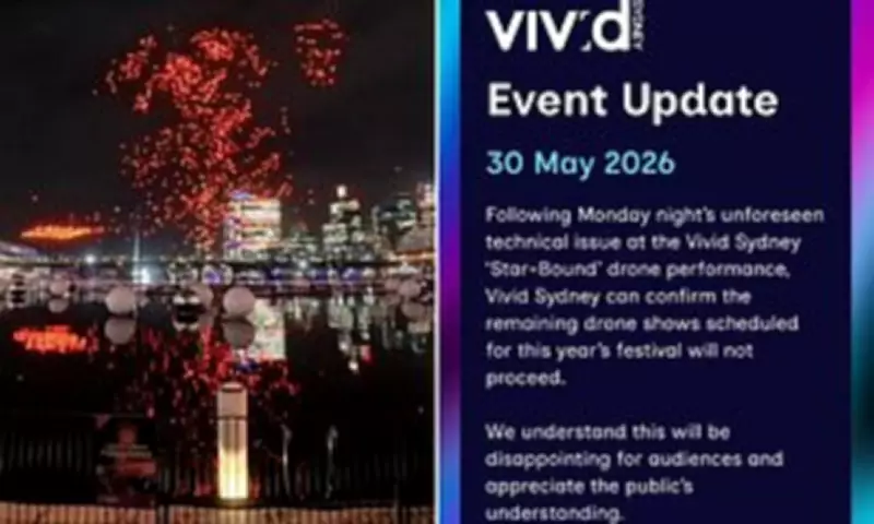 Vivid Sydney Cancels Drone Show After 89 Drones Plunge into Ocean