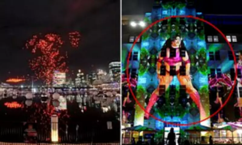 Vivid Sydney Faces Double Backlash Over Drone Malfunction and Controversial Display