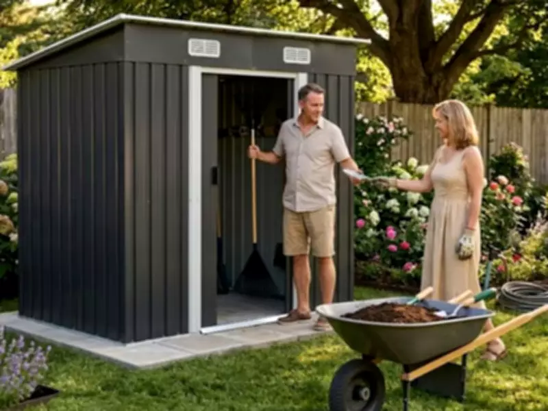Weather-Resistant Garden Shed Slashed to £110 in Summer Sale
