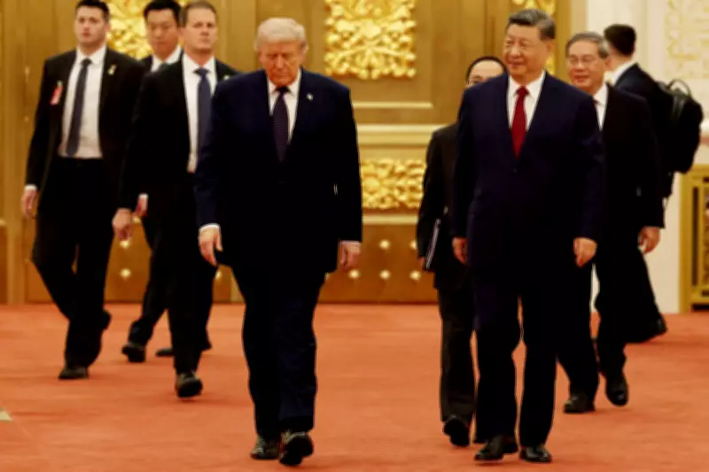 White House Aide Trampled by Chinese Journalists During Trump-Xi Meeting