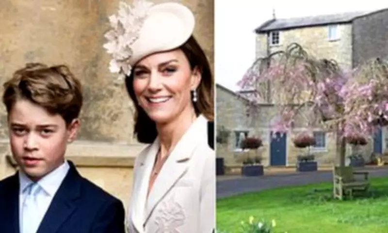 William and Kate Visit £59k Boarding School for Prince George