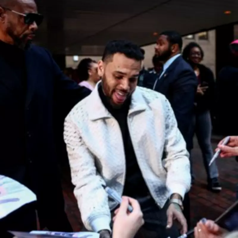 Woman Told to 'Hide' Boyfriend Who Looks Like Chris Brown