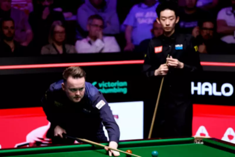 World Snooker Championship Final Tensions Rise as Wu Yize Leads Murphy