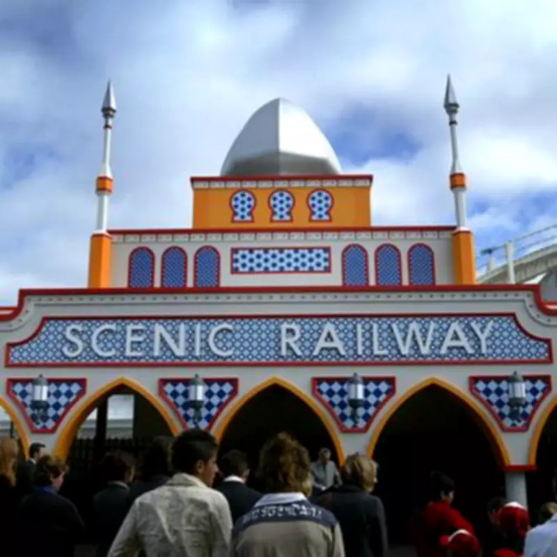 World's Oldest Rollercoaster Has a Brakeman Standing to Control Speed