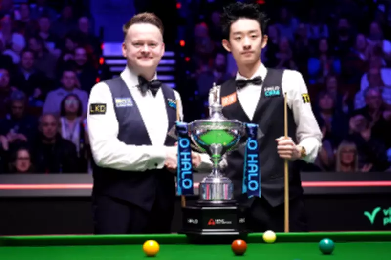 Wu Yize Becomes World Snooker Champion in Crucible Classic