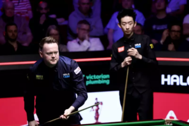 Wu Yize Holds One-Frame Lead Over Murphy in Crucible Final
