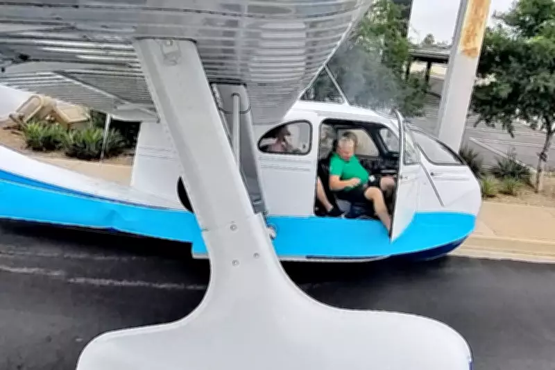 WWII Seaplane Makes Emergency Landing on Phoenix Street