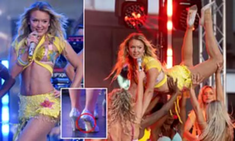 Zara Larsson's Heel Snaps During Live Today Show Performance, She Carries On