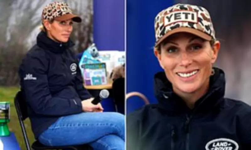 Zara Tindall Goes Makeup-Free at Badminton Horse Trials in Casual Look