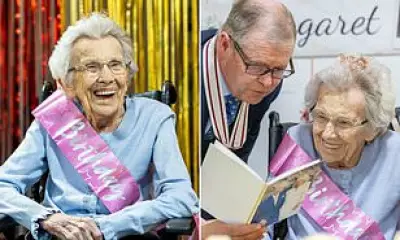 105-Year-Old Woman Credits Long Life to Tea and Friendship