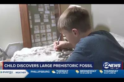 12-Year-Old Boy Discovers 80-Million-Year-Old Fossil on 4-H Trip