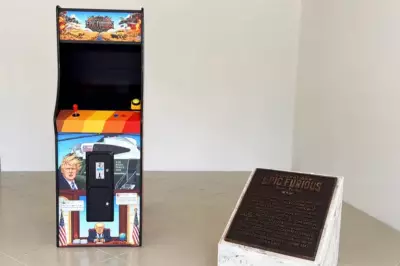 Anti-Trump Art Group Targets Iran Policy in New Pop-Up Near Mar-a-Lago