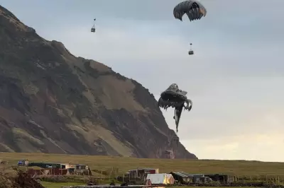 Army Parachutes onto Tristan da Cunha to Aid Hantavirus Patient