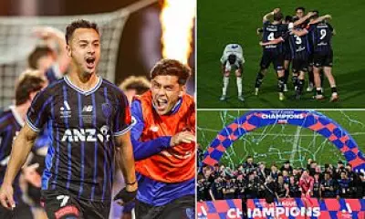 Auckland FC Make History with A-League Championship in Second Season