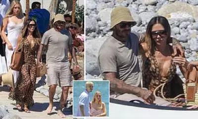 Beckhams Enjoy Glamorous Ibiza Yacht Trip with Romeo and Harper