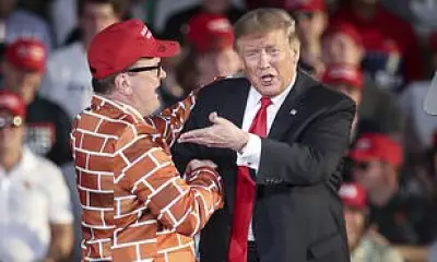 Brick Suit Guy: What Happened to Trump’s Most Loyal Supporter?