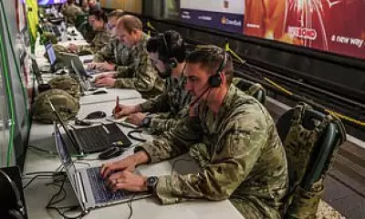 British Soldiers Rehearse for War with Russia on Disused Tube Platform