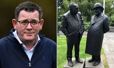 Bronze Statue of Daniel Andrews in Melbourne Sparks Outrage