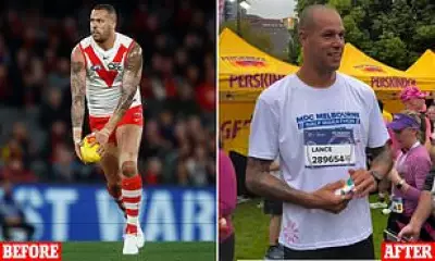 Buddy Franklin's Slimmer Physique After AFL Retirement