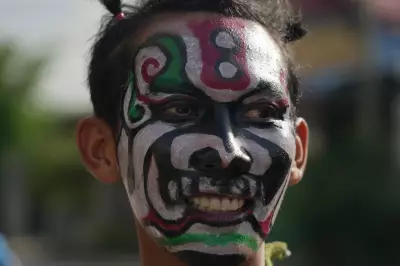 Cambodian Villagers Hold Colorful Ceremony to Honor Guardian Spirits