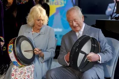 Charles and Camilla Drum Up Thirst for Whiskey in Belfast Visit