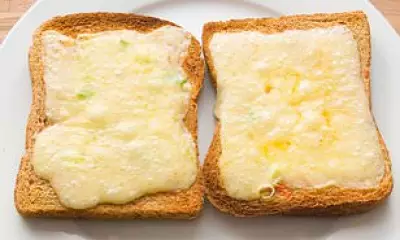 Cheese on Toast May Harm Gut Health, Study Finds