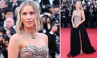 Claire Holt Stuns in Elegant Gown at Cannes Film Festival 2025