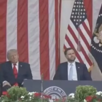 Doctor Raises Alarm Over Trump's Health After President Appears to Doze Off at Memorial Day Event