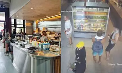Fake Checkout Thefts: Sydney Cafe Releases CCTV of Shoplifting