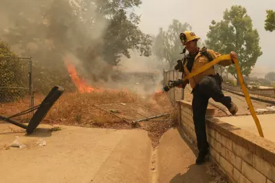 Fast-Moving Simi Valley Brush Fire Forces Evacuations in Southern California