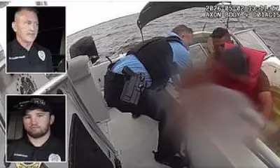 Father-Son Police Duo Rescue Six from Sinking Boat in Florida