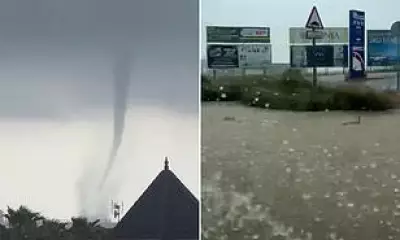 Freak Storms and Waterspouts Batter Southern Spain's Coast