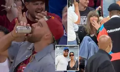 George Kittle Defends Travis Kelce Over Beer Chugging Mockery