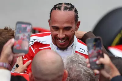 Hamilton Overjoyed After 'Hunting' Verstappen for Best Ferrari Result