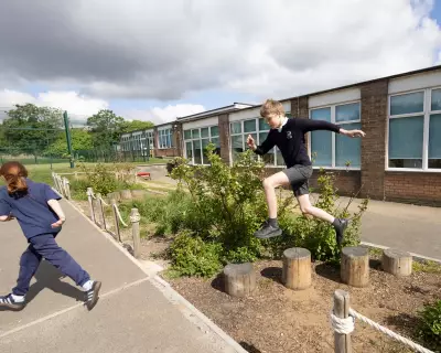 How a North London School Transformed Its Flooded Playground into a Climate-Adapted Oasis