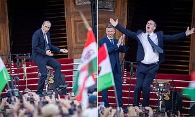 Hungary's Dancing Health Minister Steals Show Again at Inauguration