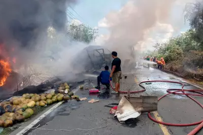 Indonesia Bus-Tanker Collision Kills 16 on Sumatra Highway