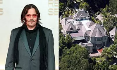 Johnny Depp's LA Mansion Targeted Again by Alleged Female Stalker