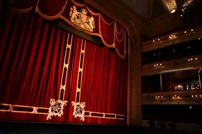 King Charles Beams at Royal Opera House Curtain Unveiling Honouring Him