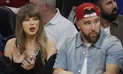 Knicks Dominate Cavs in Game 3, Swift and Kelce Watch Courtside