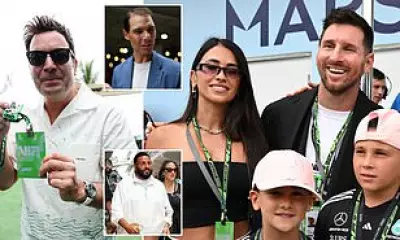 Lionel Messi and Rafael Nadal Spotted at Miami Grand Prix Amid Thunderstorm Threat