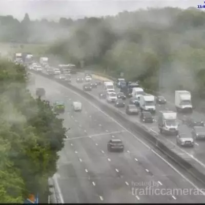 M25 Surrey Chaos: Hour-Long Delays After Vehicle Breakdown