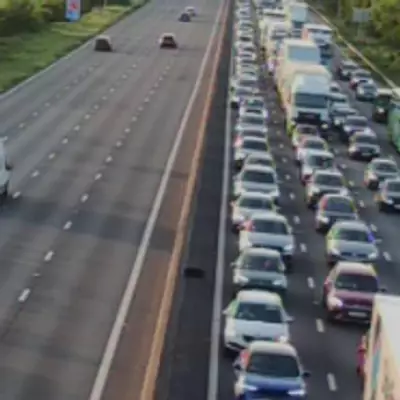 M6 Closed Near Stoke After Serious Crash Involving Two Lorries