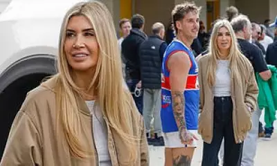 MAFS Star Gia Fleur Cheers on Boyfriend Alan Wallace at Footy Match
