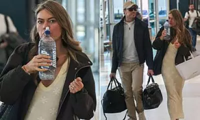 MAFS Stars Jacqui Burfoot and Clint Rice Keep Low Profile at Sydney Airport